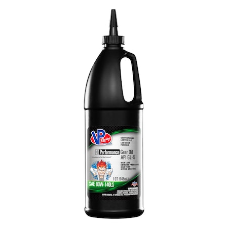 Vp Racing Fuels VP GL-5 Classic SAE 80W-90 Hi Performance Gear Oil QT 2705